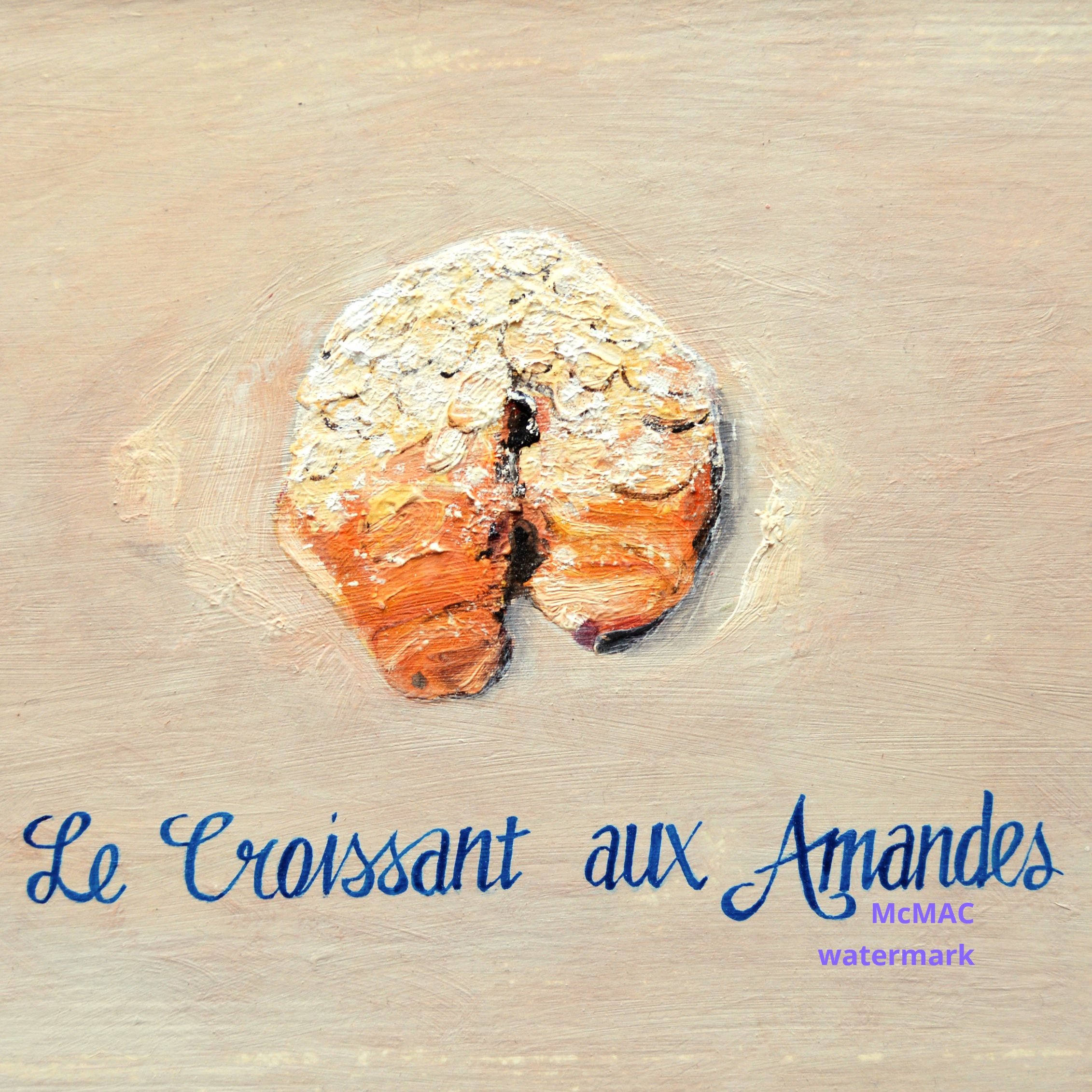 LE CROISSANT AUX AMANDES