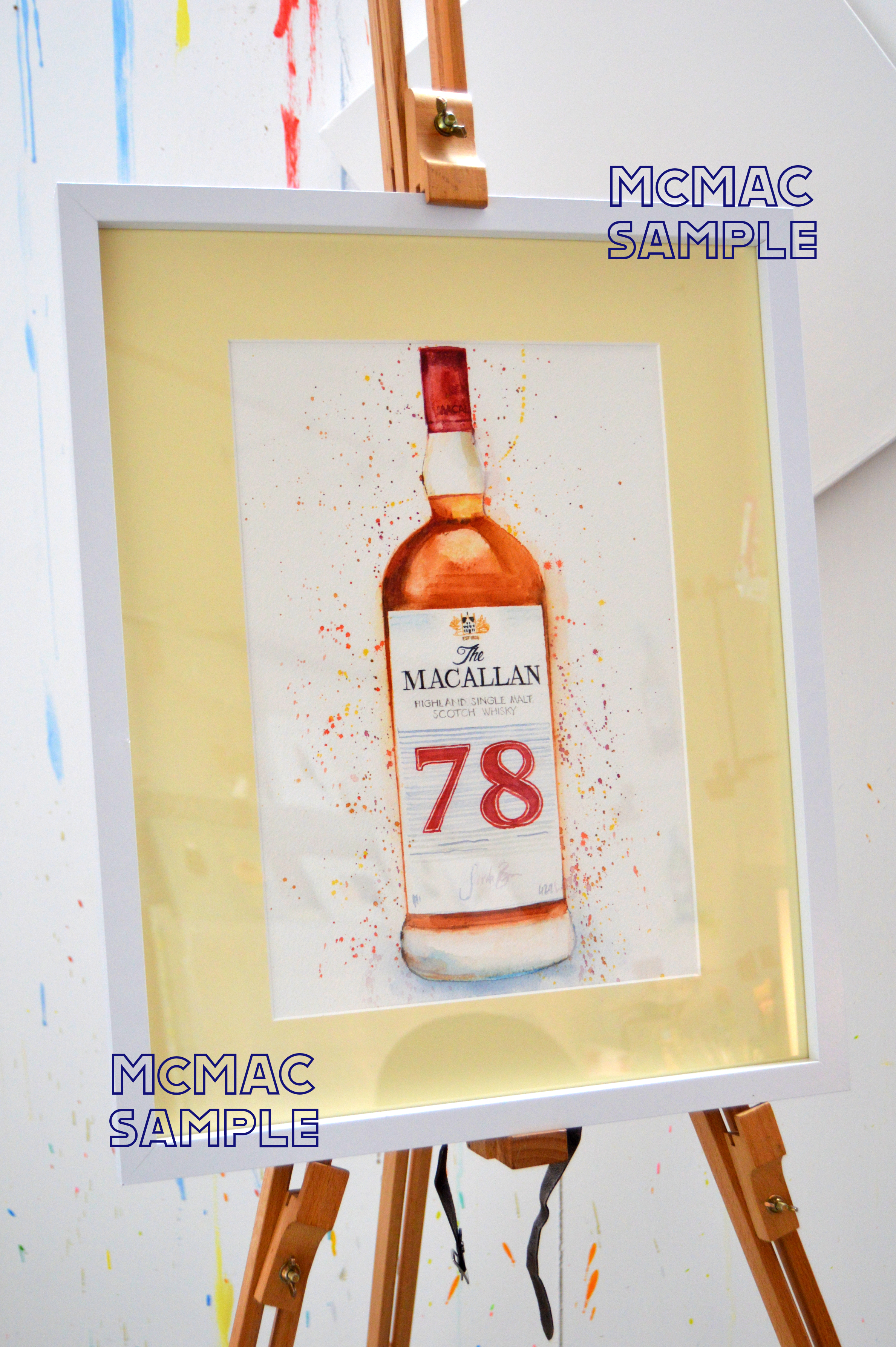 MACALLAN 78 framed