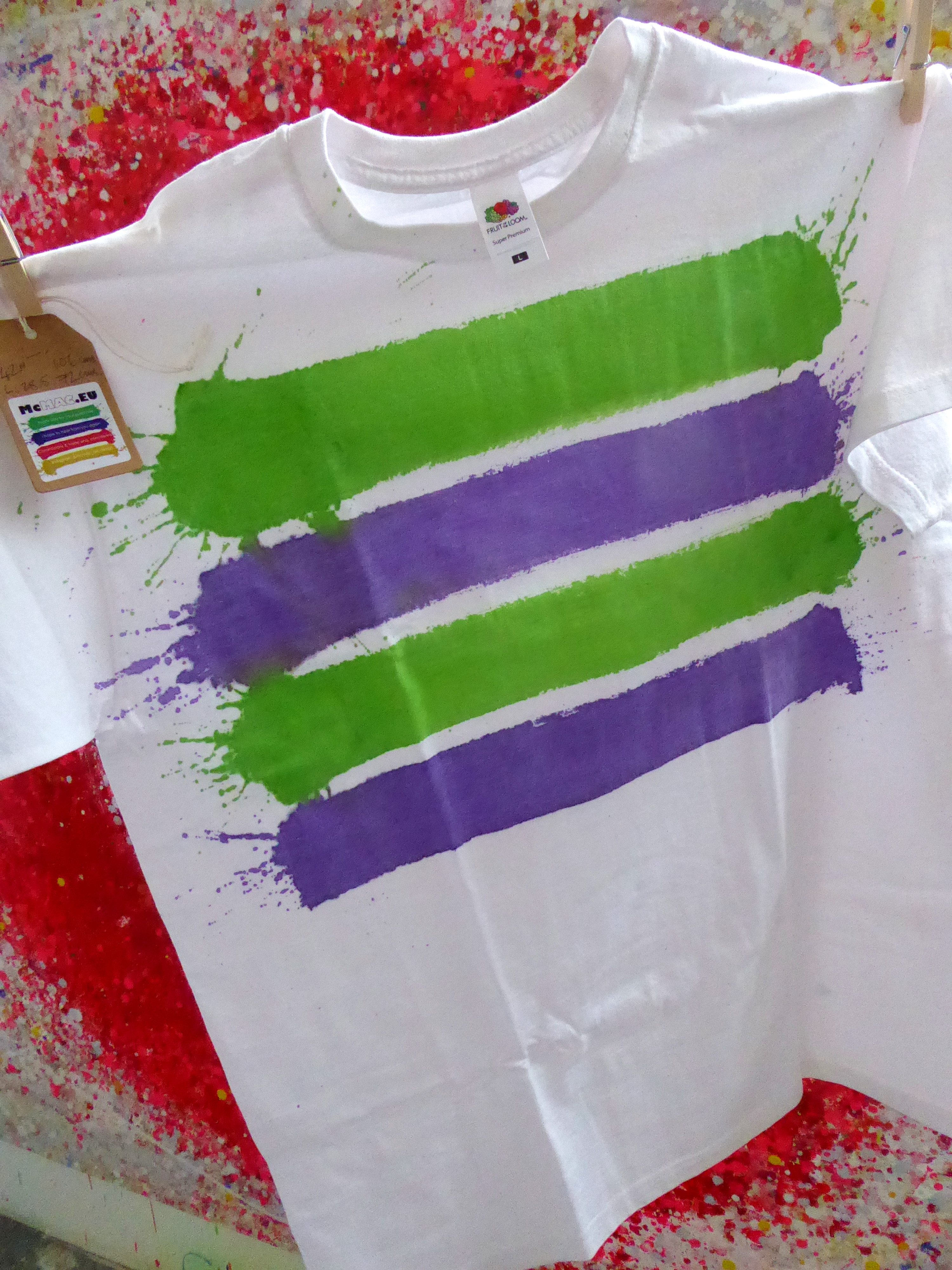 THE WIMBLEDON GREEN & PURPLE (LARGE)