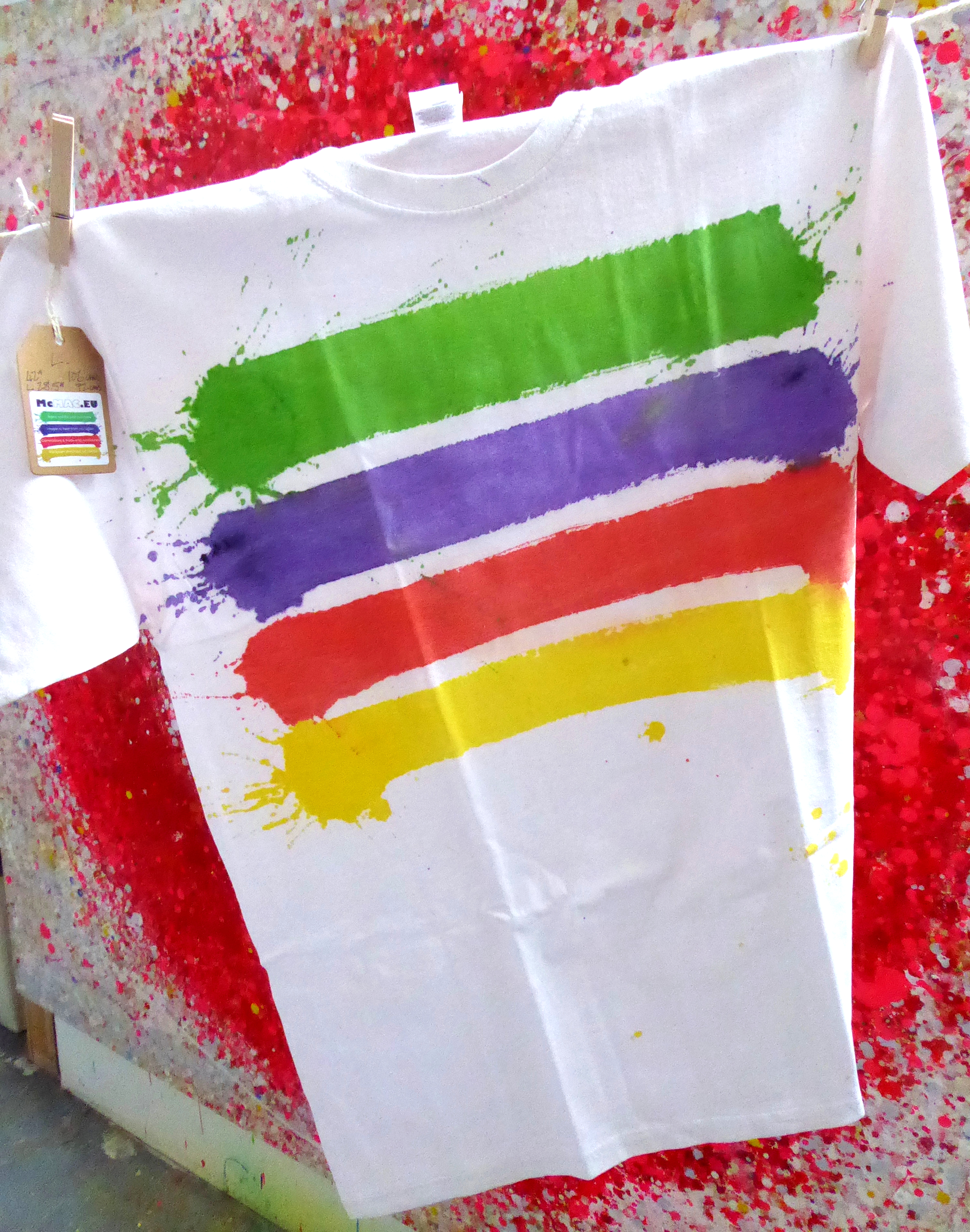 GREEN, PURPLE, RED & YELLOW (LARGE)