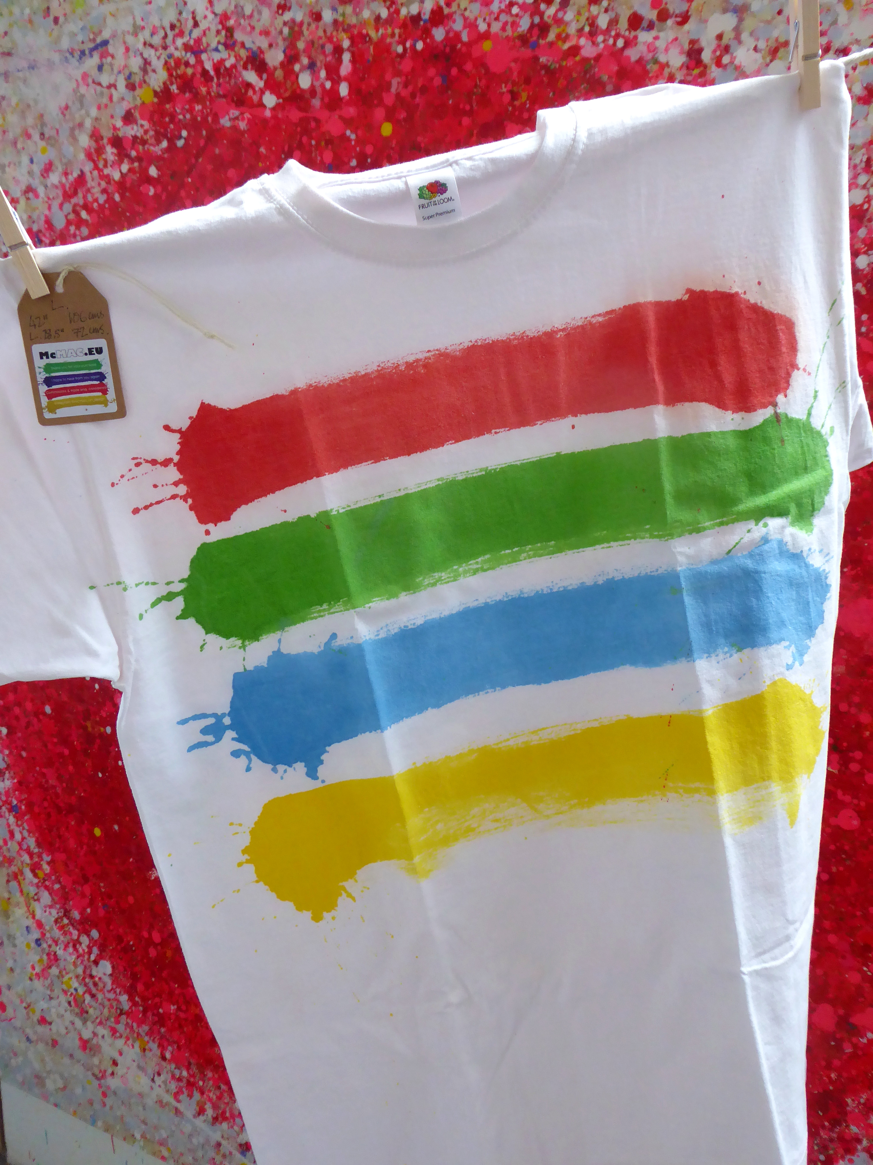 RED, GREEN, BLUE & YELLOW (LARGE)