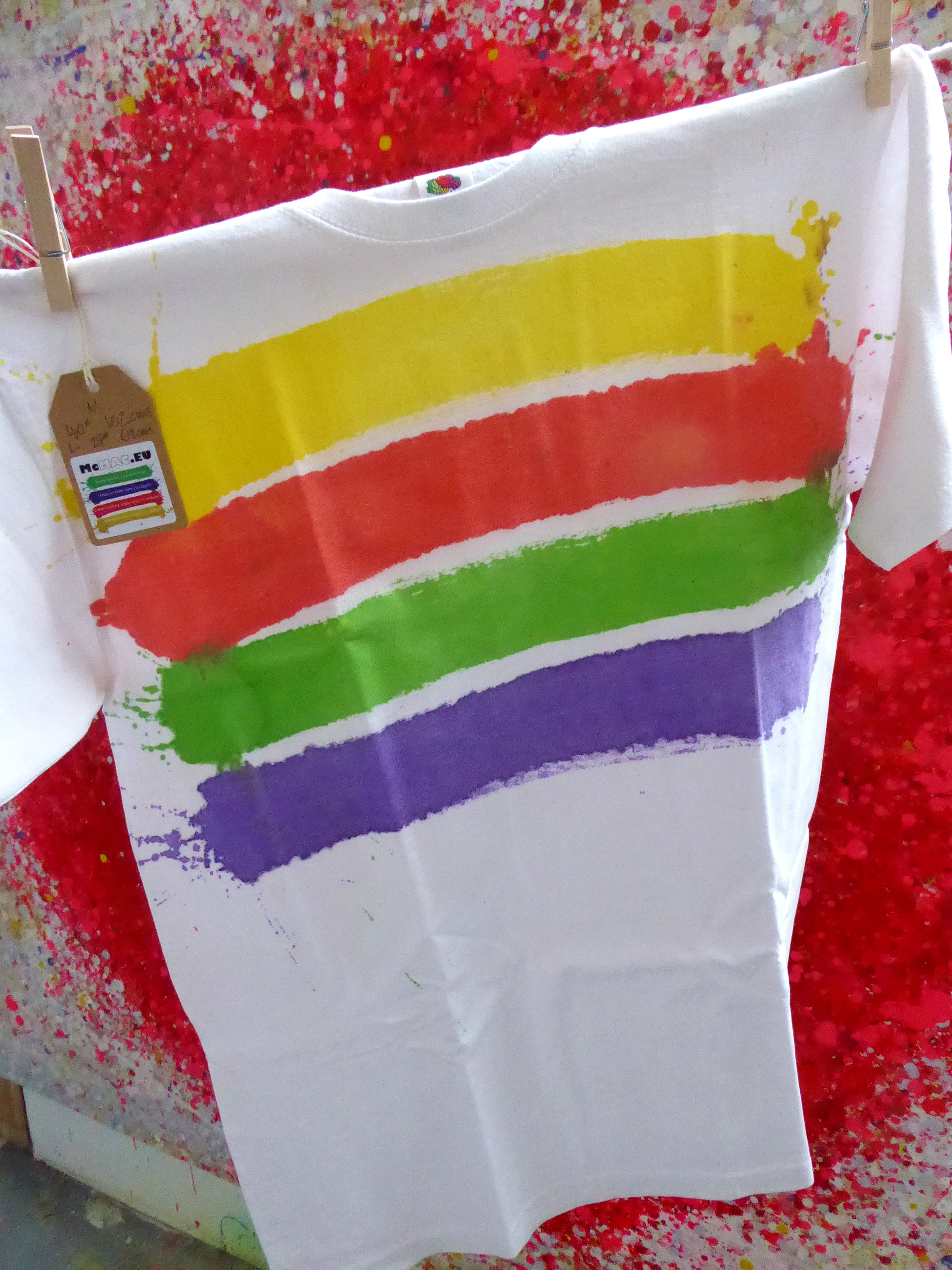 YELLOW, RED, GREEN & PURPLE (MEDIUM)