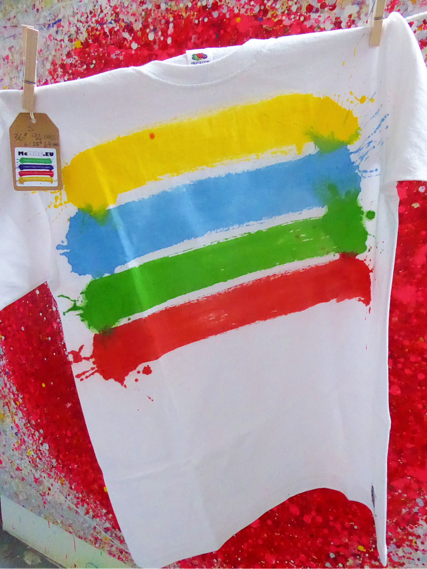 YELLOW, BLUE, GREEN & RED (SMALL)