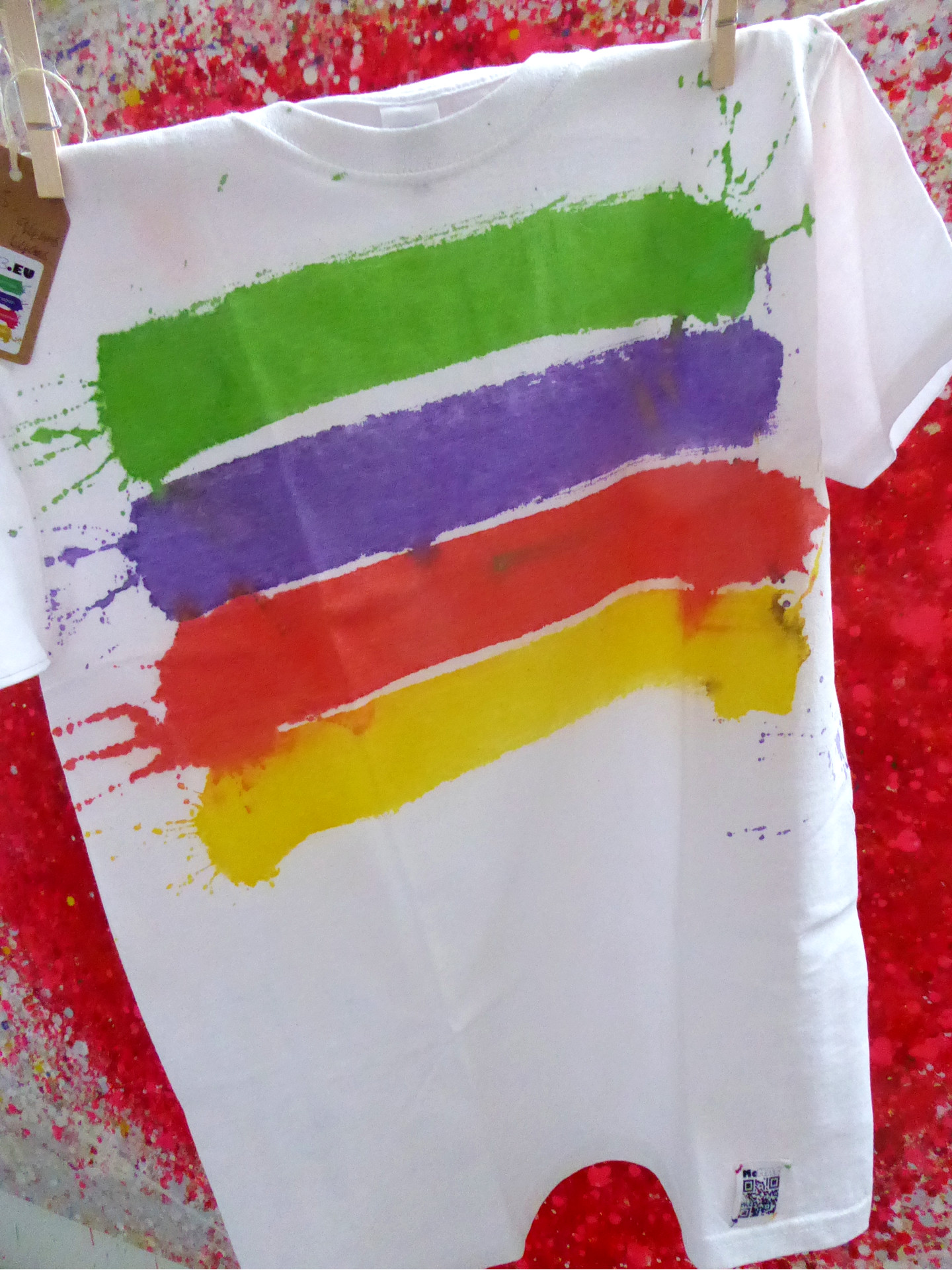 GREEN, PURPLE, RED & YELLOW (SMALL)