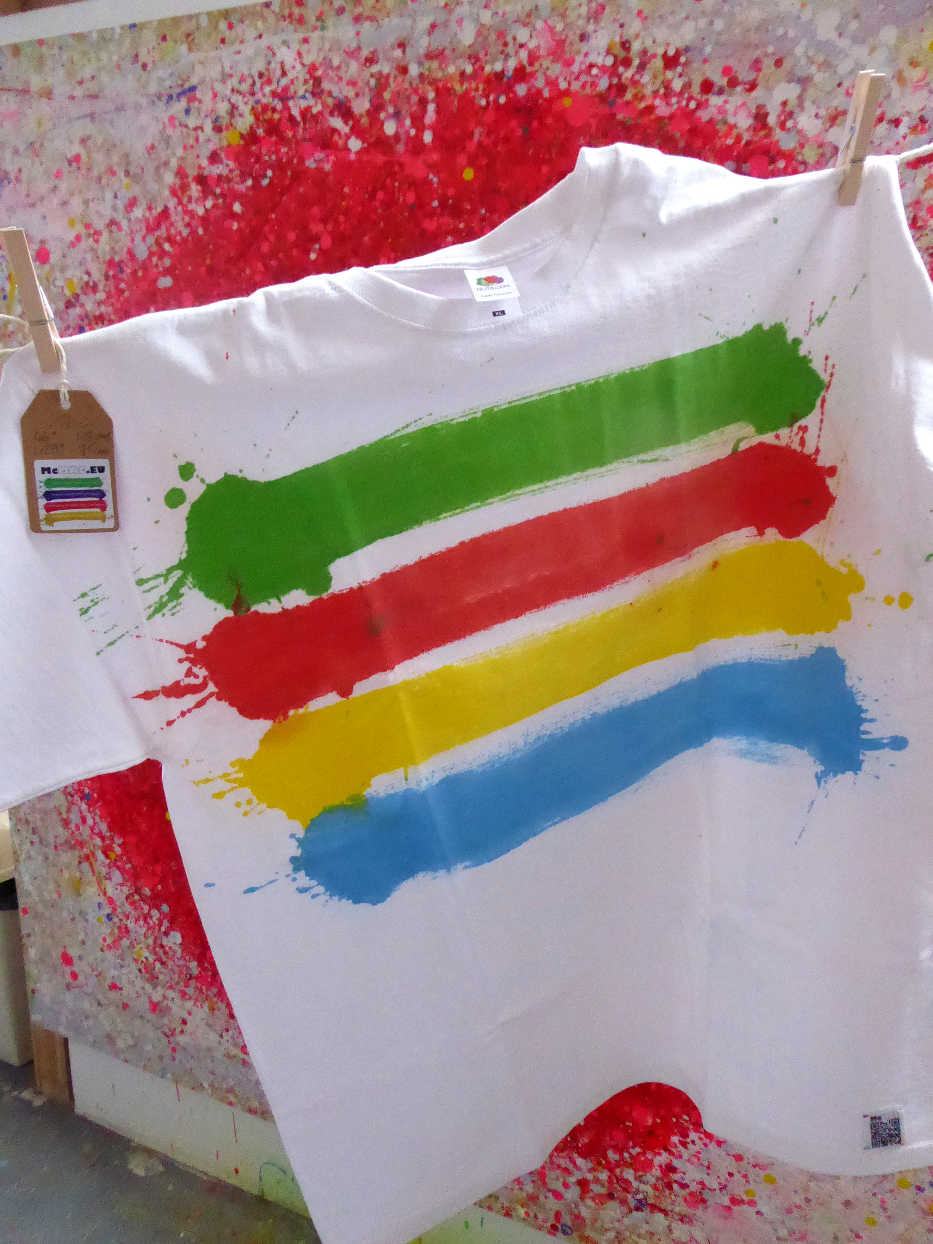 GREEN, RED, YELLOW & BLUE (XLARGE)