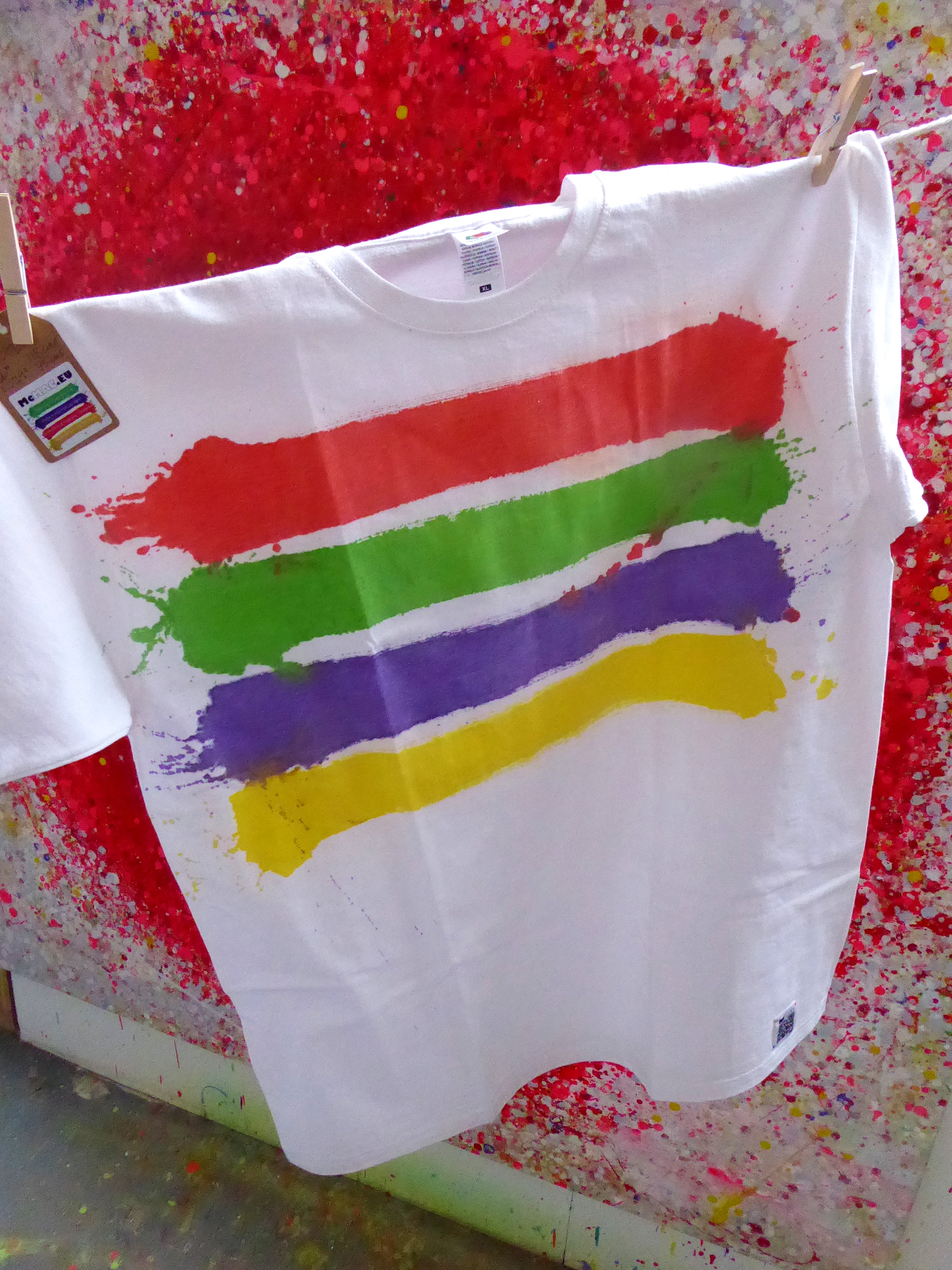 RED, GREEN, PURPLE & YELLOW (X-LARGE)