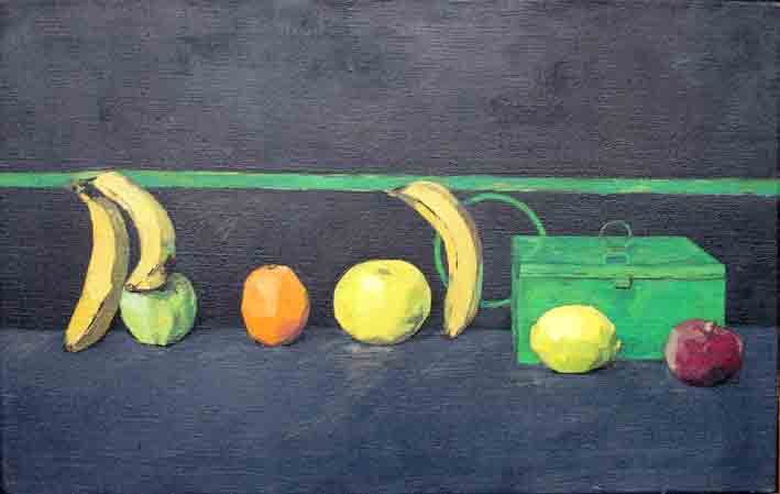 STILL LIFE WITH GREEN BOX 